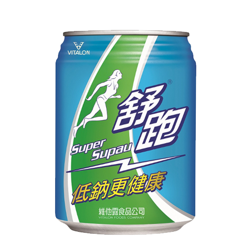 舒跑運動飲料易開罐245mlx24入/箱【愛買】 product thumbnail 2