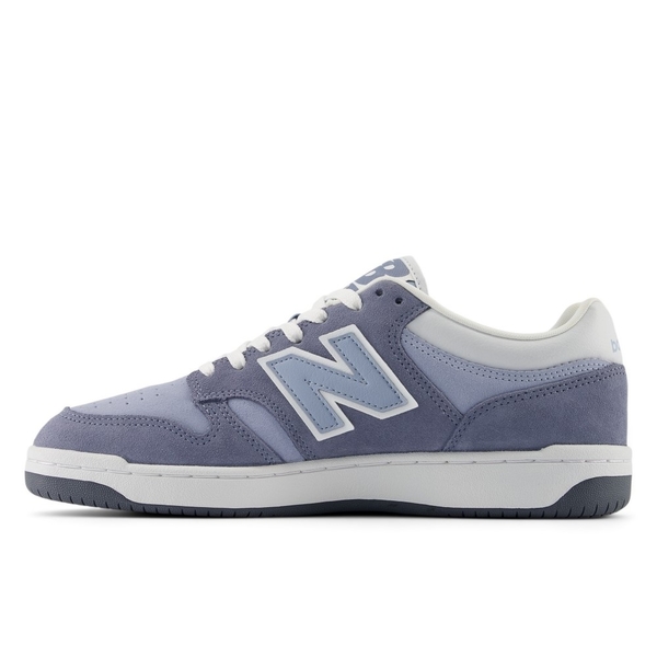 NEW BALANCE 480系列 復古鞋 休閒鞋 D楦 藍色 中性 女 穿搭 BB480LEB product thumbnail 2