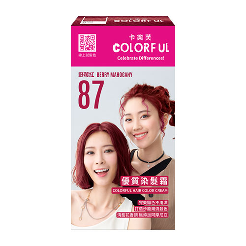卡樂芙優質染髮霜-野莓紅50g+50g【愛買】 product thumbnail 2
