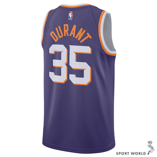 Nike 男裝 NBA 球衣 DURANT 鳳凰城 太陽隊 紫【運動世界】DV4855-570 product thumbnail 3