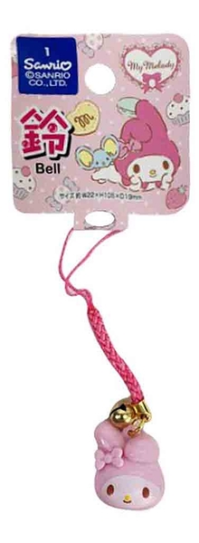 【震撼精品百貨】My Melody 美樂蒂~美樂蒂 MY MELODY 鈴噹根付吊飾#58099