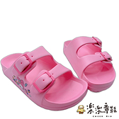 【樂樂童鞋】台灣製三麗鷗人氣明星拖鞋-粉色美樂蒂 K038-1 - 拖鞋 室內鞋 沙灘鞋 勃肯拖鞋 台灣製