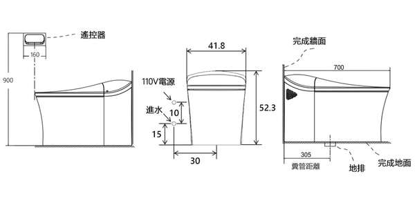 【麗室衛浴】美國KOHLER活動促銷 EIR 全新超感全自動智能馬桶座便器 K-77795TW-EX-0