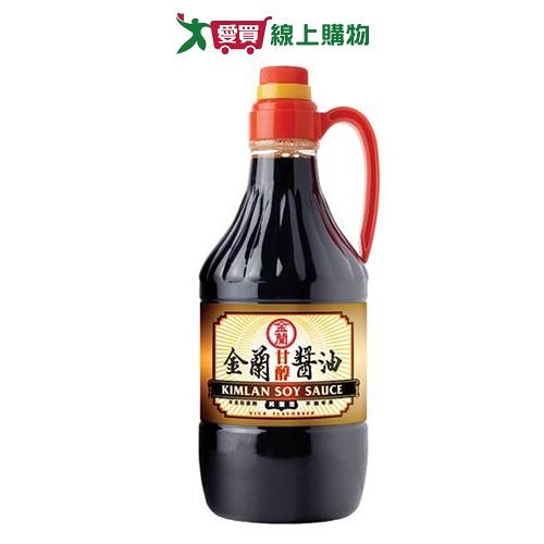 金蘭 甘醇醬油(1500ML)【愛買】