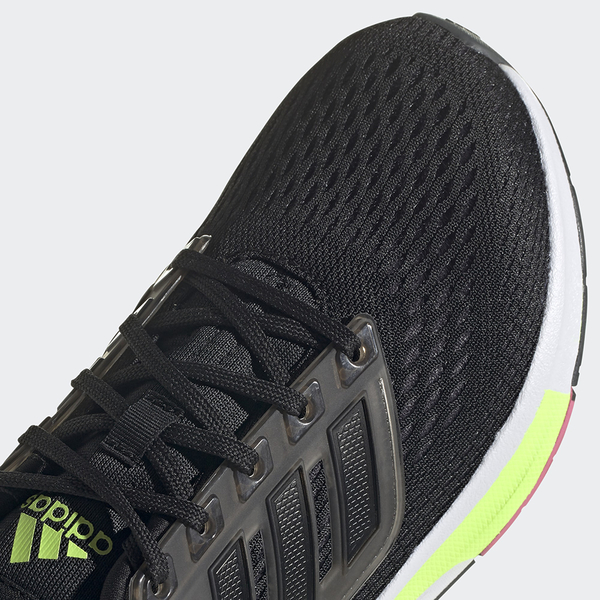 【下殺】Adidas 女鞋 慢跑鞋 EQ21 RUN 透氣 輕量 黑 粉【運動世界】H68076 product thumbnail 8