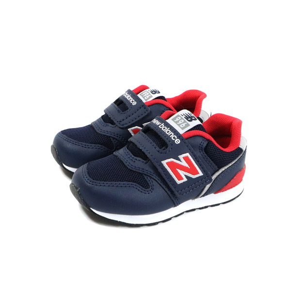 New Balance 996 運動鞋 魔鬼氈 深藍/紅 小童 童鞋 IZ996EB3-W no130