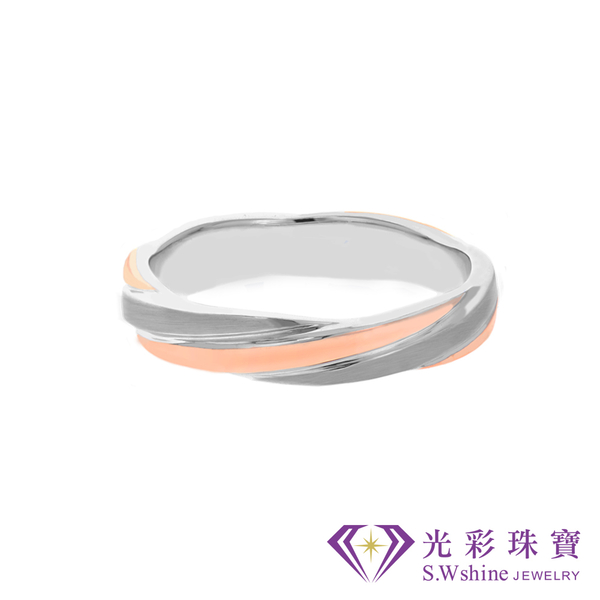 【光彩珠寶】婚戒 18K金結婚戒指 對戒 于飛 product thumbnail 2