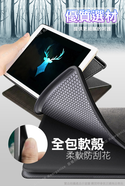 For 2021 iPad mini 6 第6代 時尚布紋筆槽平板保護殼 product thumbnail 6