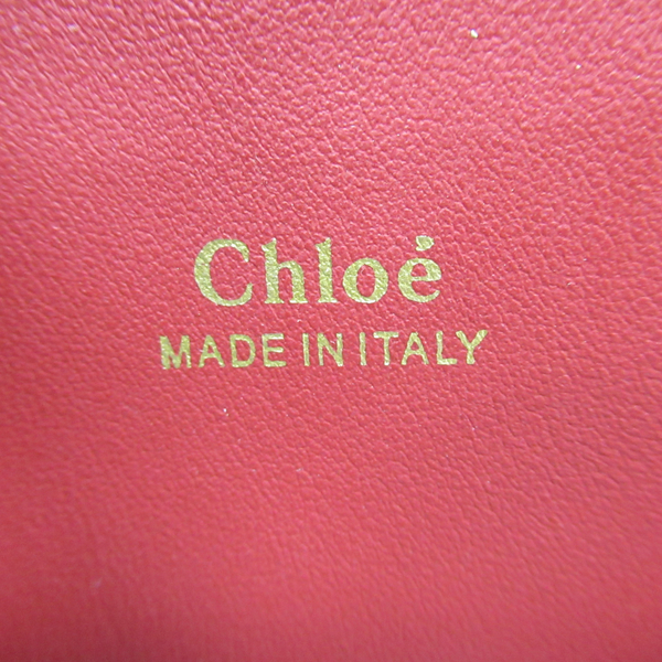 【二手名牌BRAND OFF】Chloe 蔻依 紅色麂皮混牛皮手提肩背兩用包 Baylee Bag product thumbnail 6