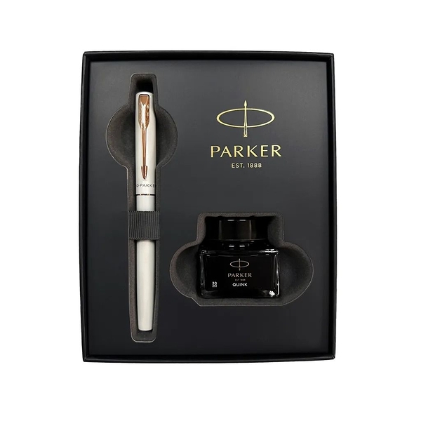 派克PARKER 新威雅XL 限定版墨水禮盒組-月光白