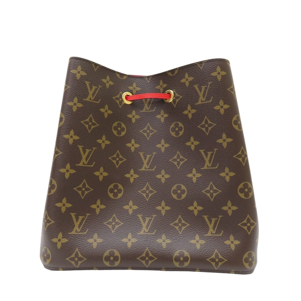 【二手名牌BRAND OFF】LOUIS VUITTON LV 路易威登 原花 帆布 NeoNoe MM 水桶 肩背包 金扣 M44021 product thumbnail 2