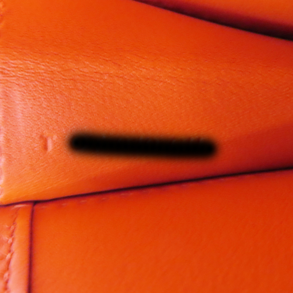 【二手名牌BRAND OFF】HERMES 愛馬仕 火焰橘 Evercolor皮革 Jige Elan 29 手拿包 T刻 product thumbnail 7