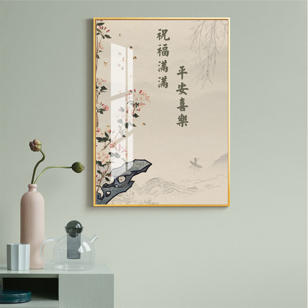 熱賣預購－祝福禮品166 晶瓷畫客廳掛畫 裝飾畫擺件 product thumbnail 2