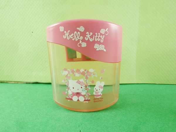 【震撼精品百貨】Hello Kitty 凱蒂貓~削筆器-玫瑰