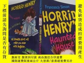 二手書博民逛書店horrid罕見henry haunted house 可怕的亨利鬼屋 ..Y200392