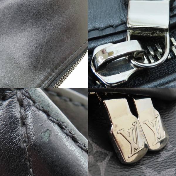 【二手名牌BRAND OFF】LOUIS VUITTON LV 路易威登 黑灰色 原花 PVC塗層帆布 Discovery Bum 胸包 M44336 product thumbnail 10