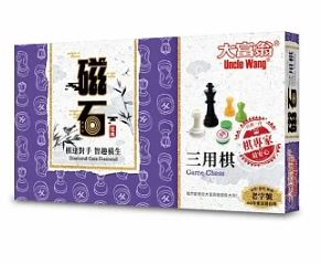 『高雄龐奇桌遊』大富翁 新磁石三用棋 (大) 繁體中文版 正版桌上遊戲專賣店