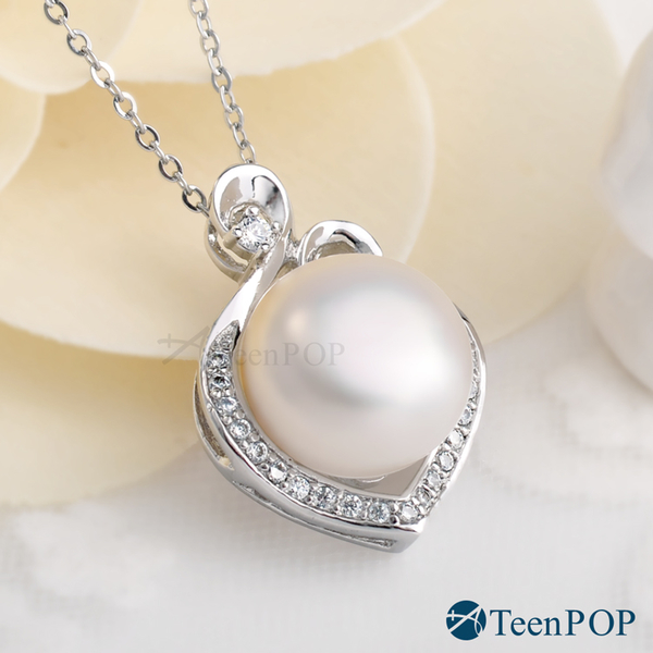 項鍊 ATeenPOP 正白K飾 美麗不凡 珍珠項鍊 兩款任選 情人節禮物