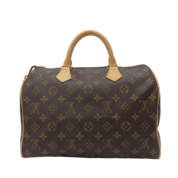 【二手名牌BRAND OFF】LOUIS VUITTON LV 路易威登 原花 PVC塗層帆布 Speedy 30 手提包 M41526 product thumbnail 2