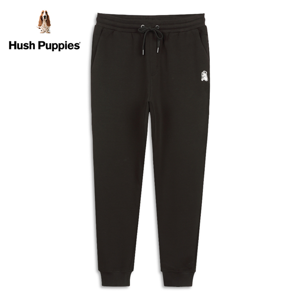 Hush Puppies 長褲 男裝素色品牌印花休閒縮口褲