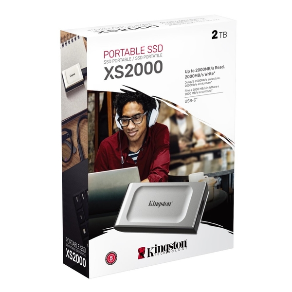 Kingston 金士頓 XS2000 2TB 外接式 行動固態硬碟 Portable SSD SXS2000/2000G product thumbnail 3