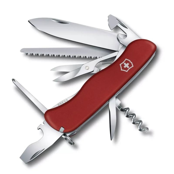 【Victorinox 瑞士維氏】瑞士刀 OUTRIDER 14用刀 111mm-紅(0.8513) product thumbnail 2