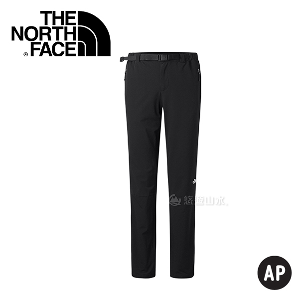 【The North Face 女款 彈性長褲〈黑〉】2XTZ/春夏款/彈性長褲/休閒長褲