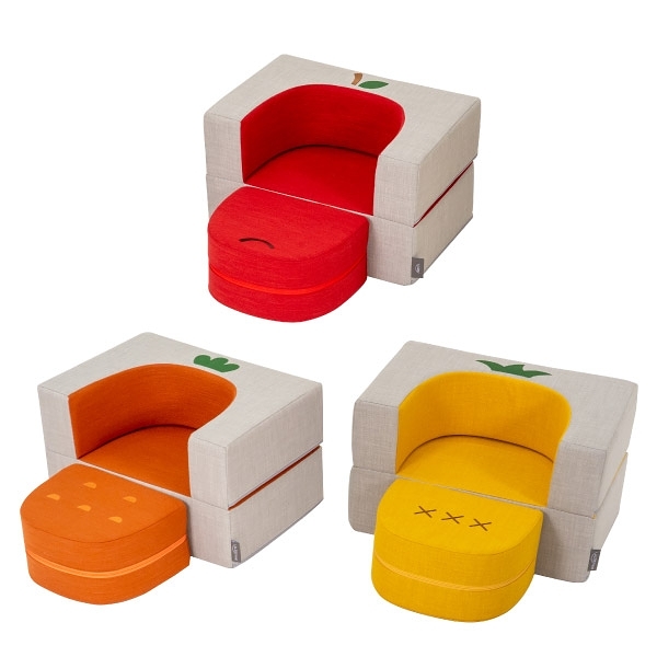 韓國ALZIPMAT 蔬菜水果小沙發|兒童沙發(3款可選)
