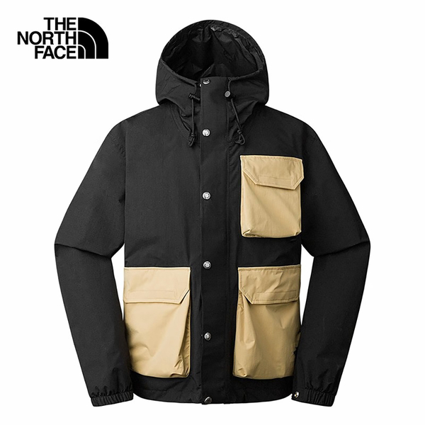 The North Face 北面 男裝 連帽外套 衝鋒衣 防風 防水 黑【運動世界】NF0A7W7FUK2 product thumbnail 5