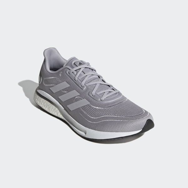 Adidas Supernova Boost M 男款灰色慢跑鞋-NO.FV6027