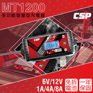 【CSP】MT1200鋰鐵 電瓶充電器 雙模6V 12V 大電流充電 遊艇 卡車 貨車 汽車 重機 農耕機