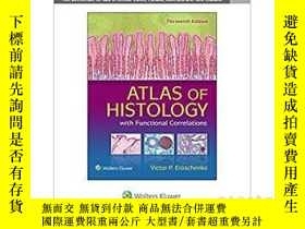二手書博民逛書店與功能相關的組織學圖譜罕見Atlas of Histology