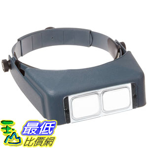 [2美國直購] Donegan OptiVISOR LX-5 Headband Magnifier 頭戴放大鏡 2.5x Magnification 8 Focal Length