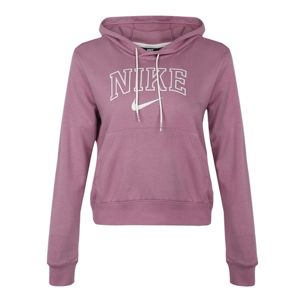 NIKE HOODIE VRSTY 女裝 上衣 長袖 連帽 帽T 休閒 紫【運動世界】AR3723-515