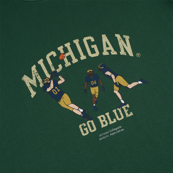 NCAA MICHIGAN 短袖T恤 橄欖球 74251003 product thumbnail 6