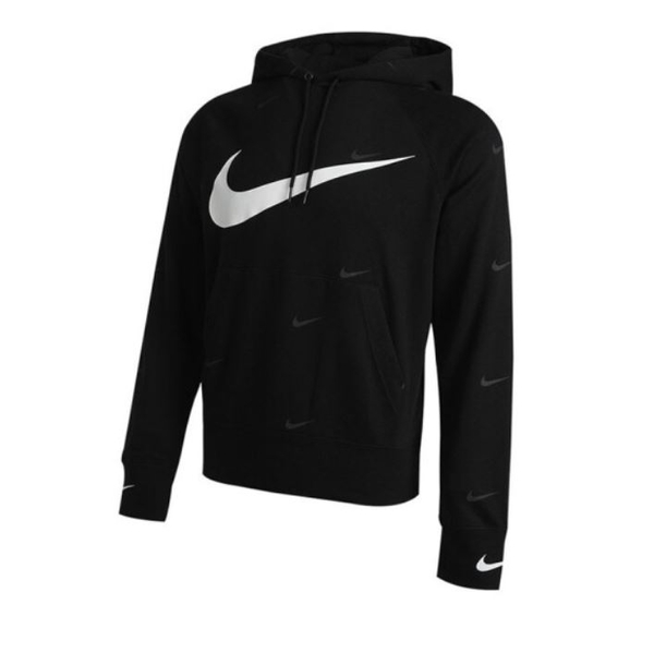 NIKE服飾系列-NSW SWOOSH 男款黑色大LOGO帽T-NO.DA0111010 product thumbnail 2