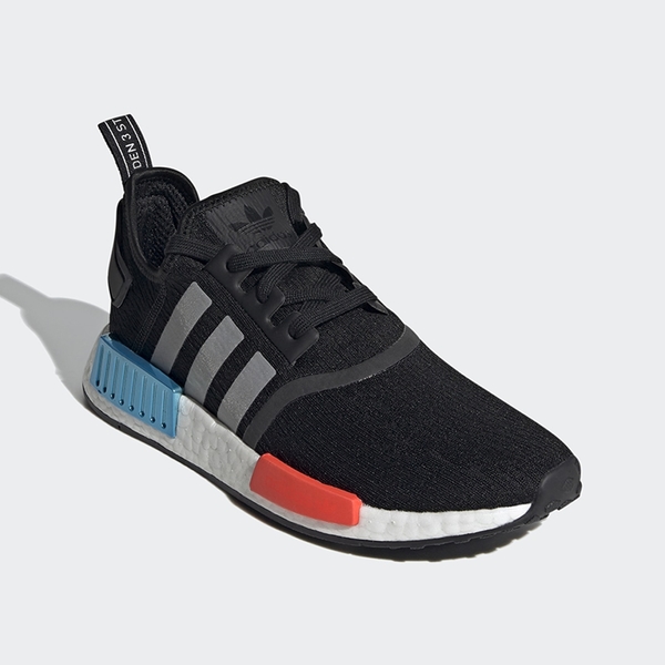 【現貨】Adidas NMD_R1 男鞋 女鞋 慢跑 休閒 BOOST 襪套 緩衝 黑【運動世界】FY5727 product thumbnail 4