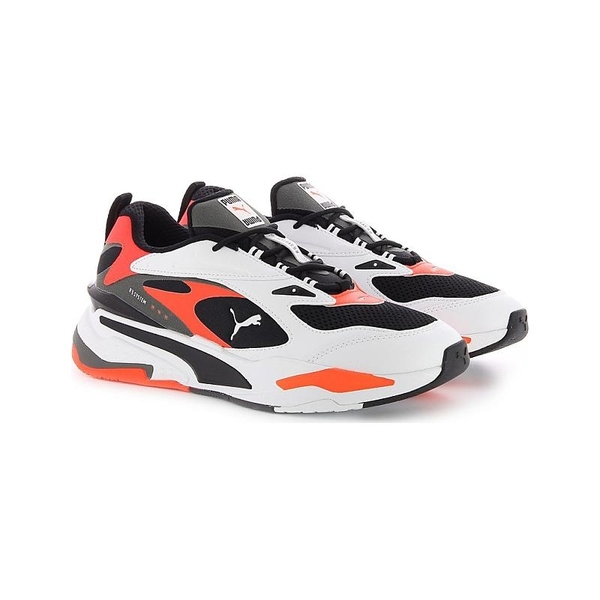 PUMA RS-FAST 男款白紅黑三色運動慢跑鞋-NO.38056205