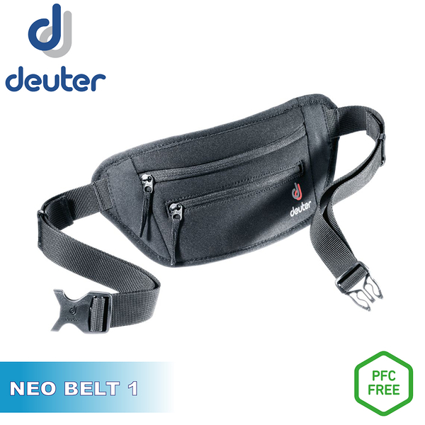 【Deuter 德國 NEO BELT I 腰包《黑》】3910220/防盜/貼身包/運動腰包/錢包/旅遊收納