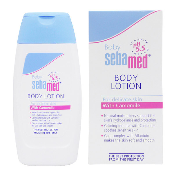 施巴 sebamed 嬰兒潤膚乳液 200ml 聖約翰花 ph5.5 按壓式 寶寶乳液 9210