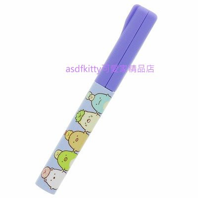 asdfkitty*日本san-x角落生物紫色攜帶式剪刀-筆型-方便收納-隨身攜帶-日本正版商品 product thumbnail 2