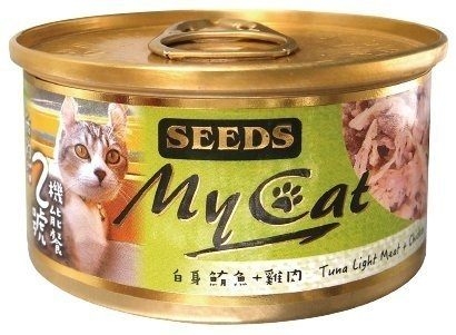 【單罐】SEEDS 惜時 聖萊西 My Cat我的貓機能餐 85g 貓罐頭『寵喵樂旗艦店』 product thumbnail 3