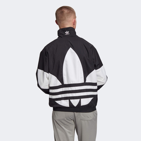 ADIDAS TREFOIL TRACK JACKET 男裝 外套 休閒 立領 口袋 彈性袖口 黑【運動世界】FM9892 product thumbnail 4