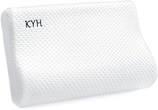 KYH 【日本代購】低反彈柔軟輕盈枕頭 透氣性強 可洗滌 高度可調節 - 白色