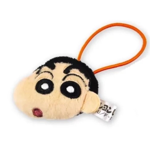 【震撼精品百貨】蠟筆小新_Crayon Shin-chan~蠟筆小新 造型絨毛彈力髮束 (大臉款)*15184