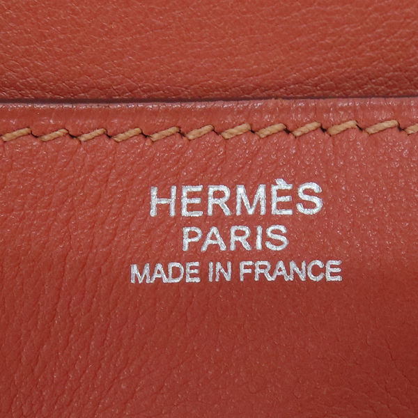 【二手名牌BRAND OFF】HERMES 愛馬仕 玫瑰木粉 Swift皮革 Birkin 30 手提包 口L刻 銀扣 product thumbnail 6