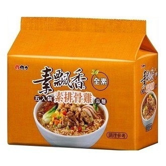 維力素飄香素排骨雞90g(5入)/袋【康鄰超市】