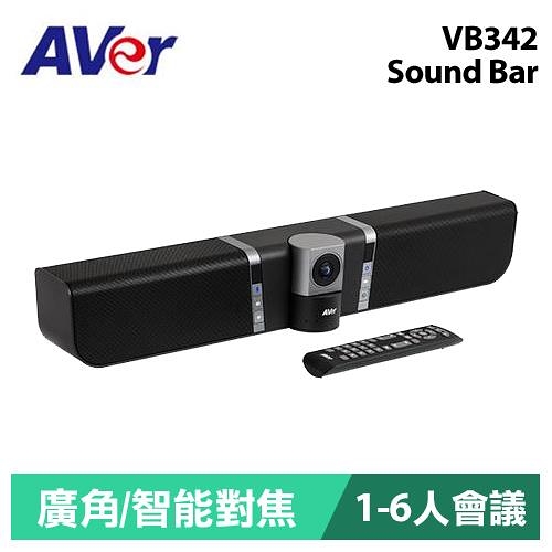 AVer 圓展 VB342+4K 高畫質視訊 Sound Bar