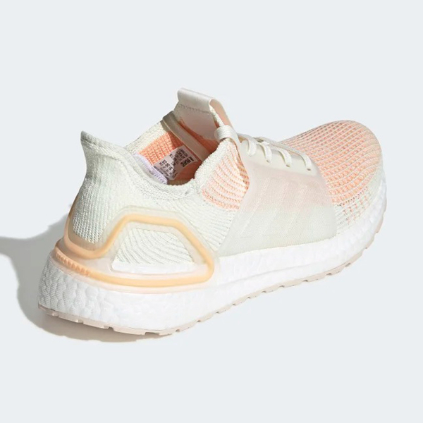 Adidas ULTRABOOST 19 女鞋 慢跑 襪套 避震 針織 透氣 輕量 白 橘【運動世界】 F34073 product thumbnail 5