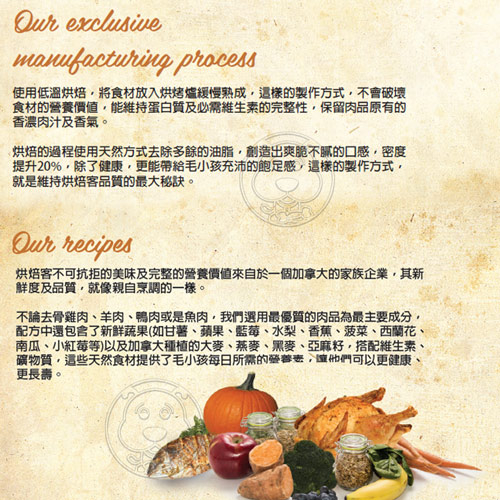 【培菓幸福寵物專營店】烘焙客Oven-Baked》無穀低敏全犬深海魚犬糧小顆粒12.5磅 product thumbnail 2